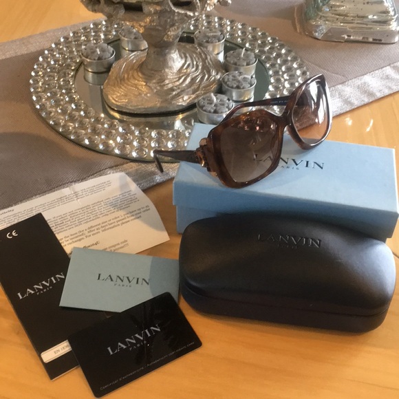 Lanvin tortoise sunglasses